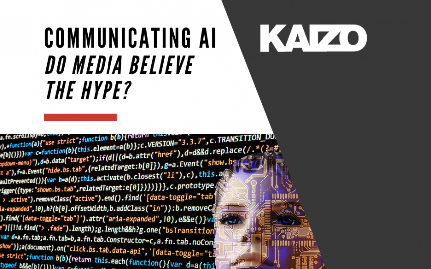 New Kaizo report: Communicating AI - Do UK Media Believe the Hype?