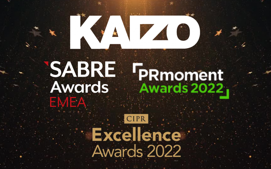 Kaizo campaigns shortlisted for multiple industry awards in 2022